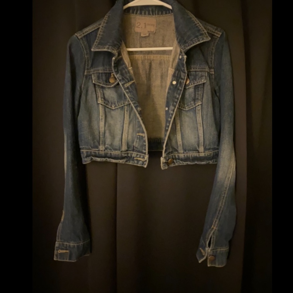 Cropped Jean jacket - Picture 2 of 4